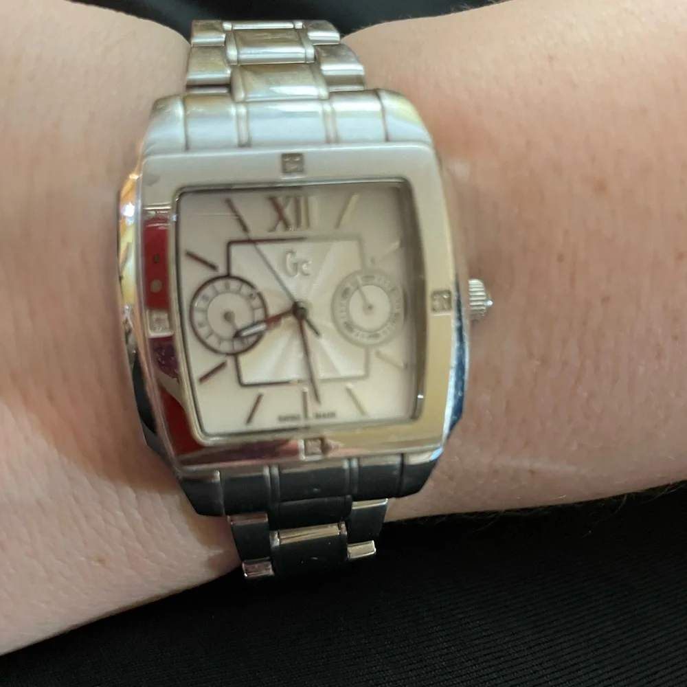 GUESS Collection Silver Watch - Picture 8 of 9
